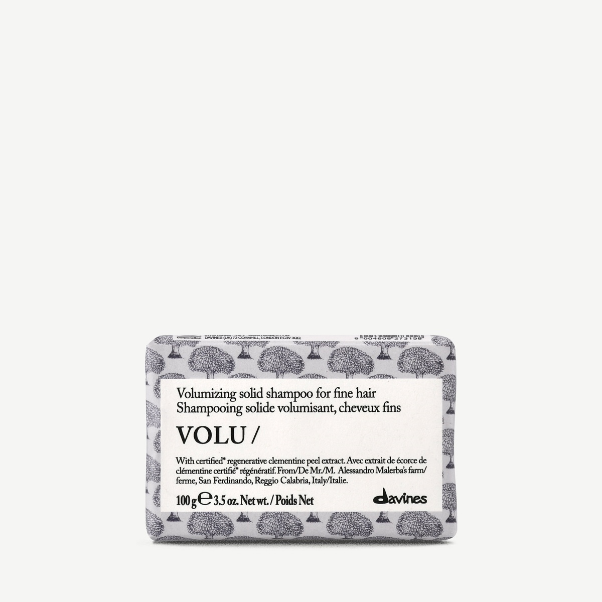 3.4oz  SHAMPOO BAR VOLU N26
