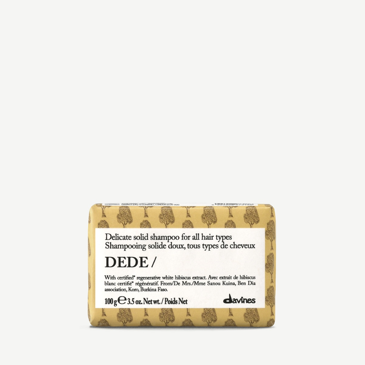 3.4oz  SHAMPOO BAR DEDE N26