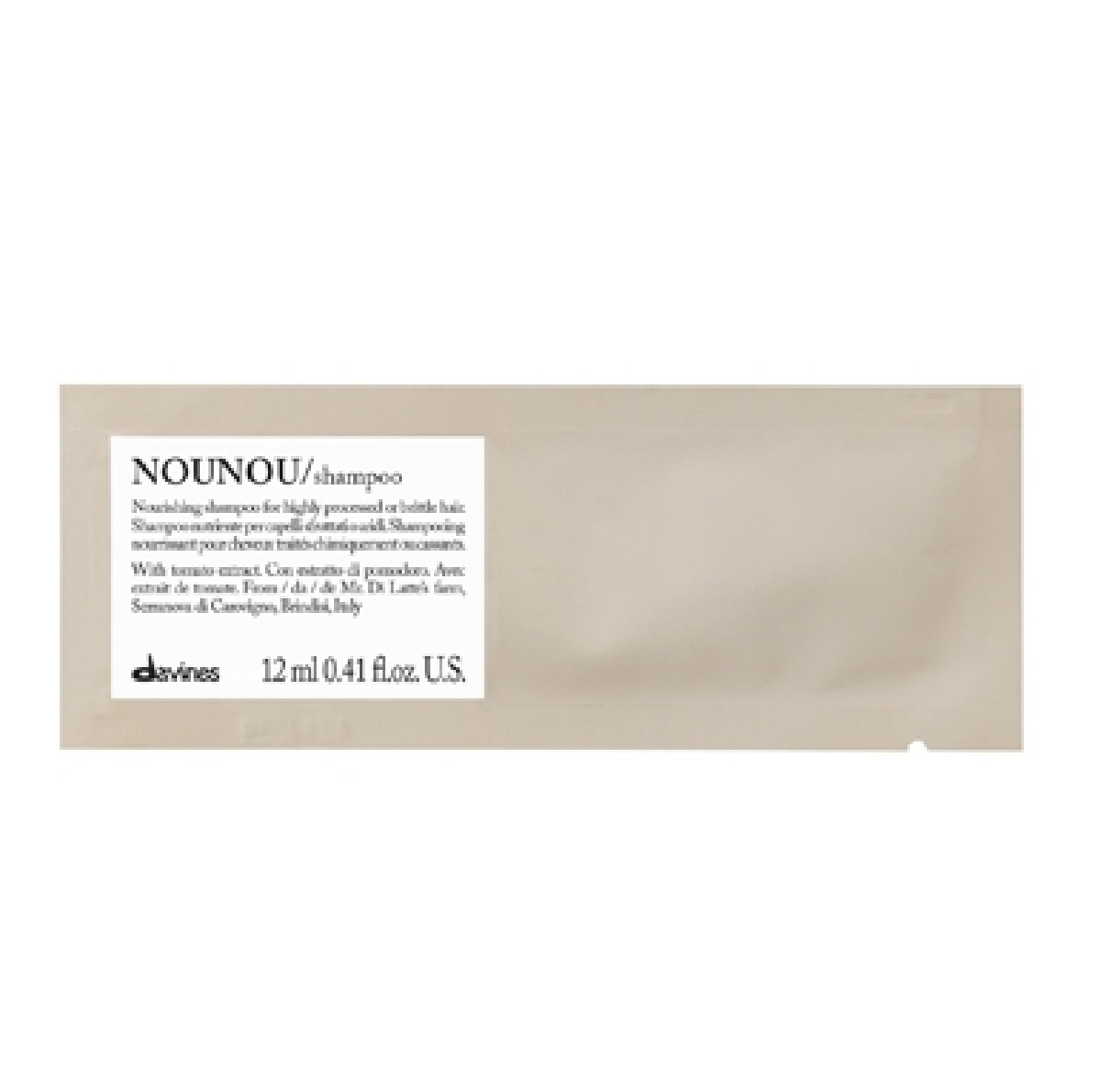 NOUNOU Shampoo Sachet 12pc NOUNOU Shampoo Sachet 12pc