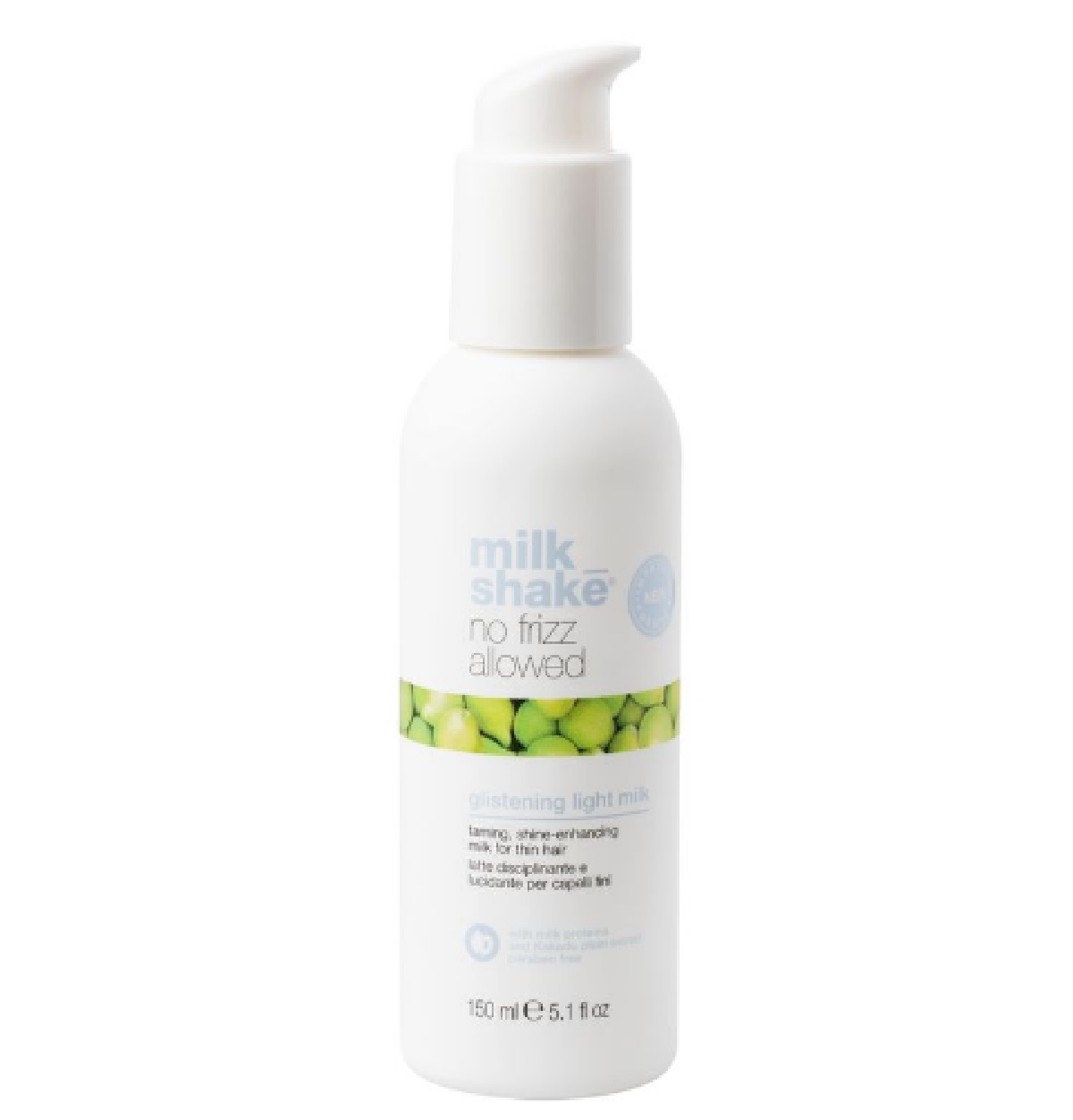 5.1oz No Frizz Glisten Lt Milk